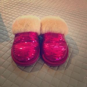 UGG Sequin House shoes.